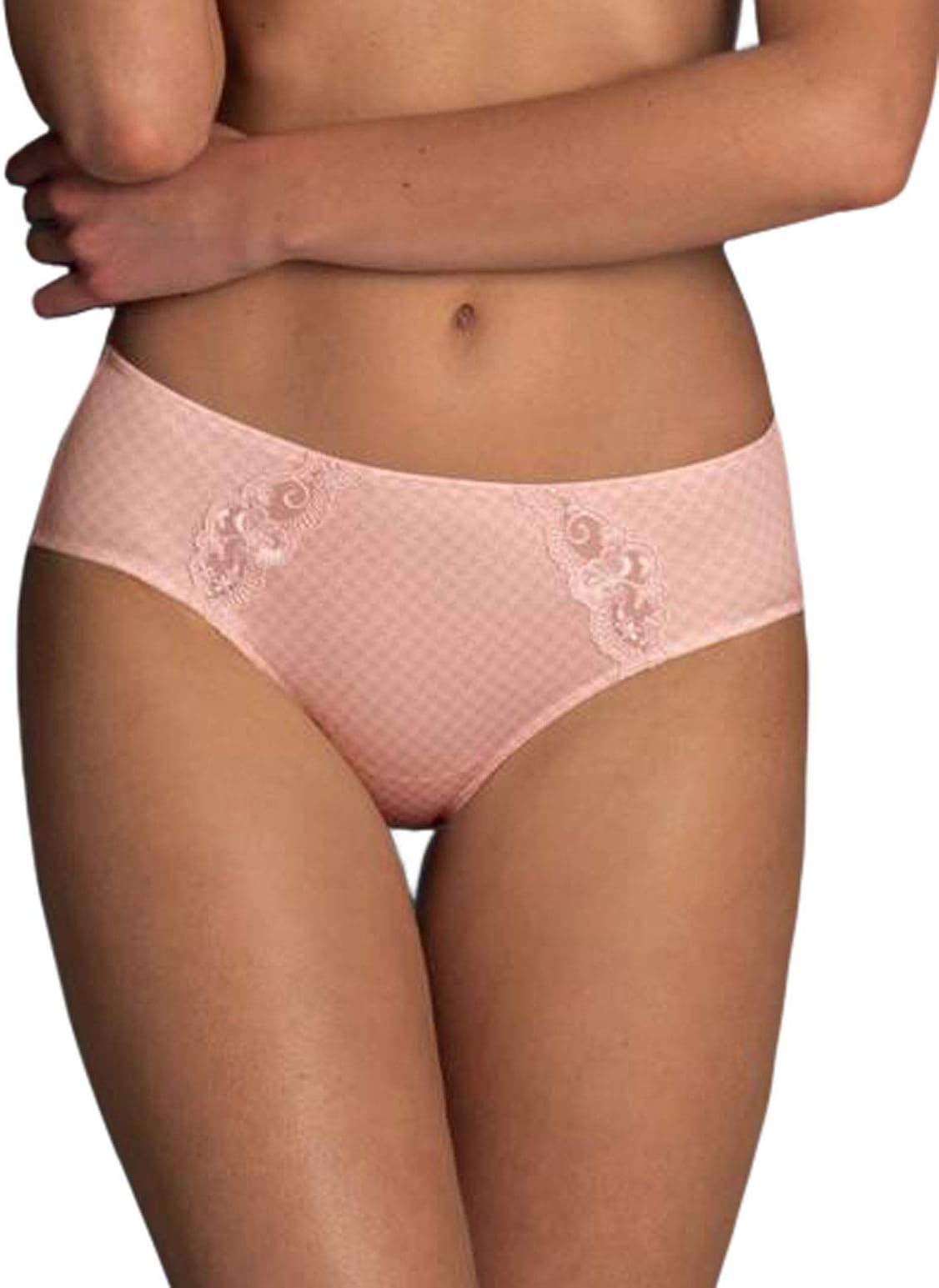 1476-279 Women's Josephine Blush Pink Highwaist Brief