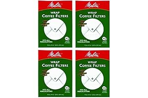 Melitta Wrap-Around Coffee Filters: Percolation Perfection