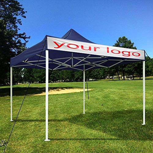 Instahibit 10x10ft Pop Up Top Replacement Instant Canopy Patio Pavilion Gazebo Sunshade Tent Oxford Cover Outdoor Navy