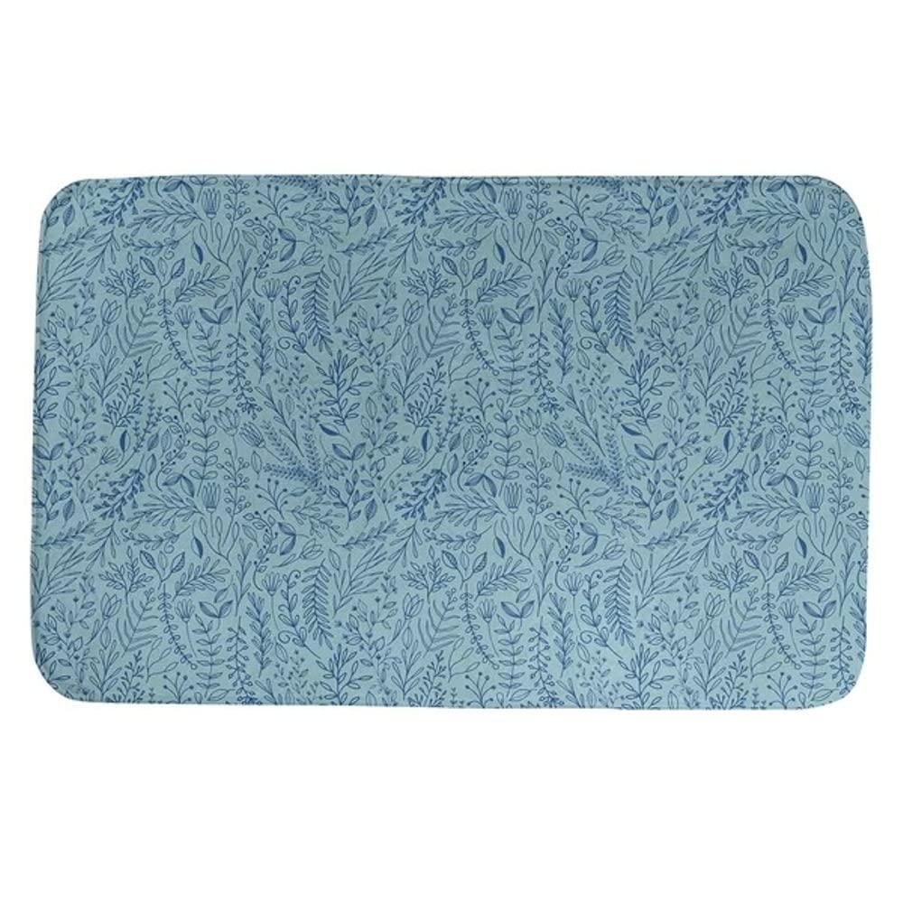 Luxurious 1 Piece Super Soft Bath Rugs For Bathroom Size 21 W x 34 L Non-Slip Backing Pretty