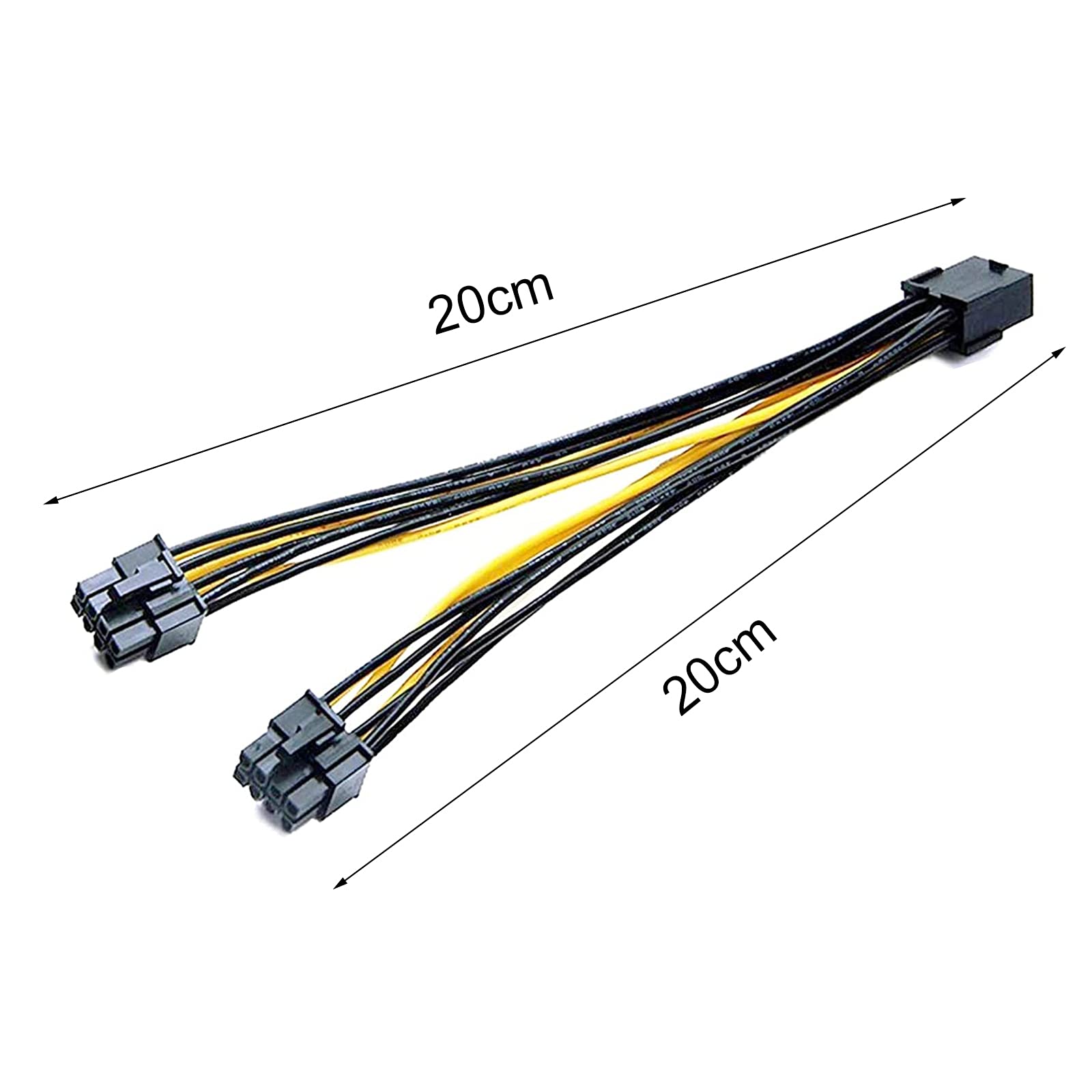 5x cavo olex - adattatore da presa 8 poli Feina verso 2 spine aschio 4 poli- Cavo PCI 5x cavo olex - adattatore da presa 8 poli Feina verso 2 spine aschio 4 poli- Cavo PCI