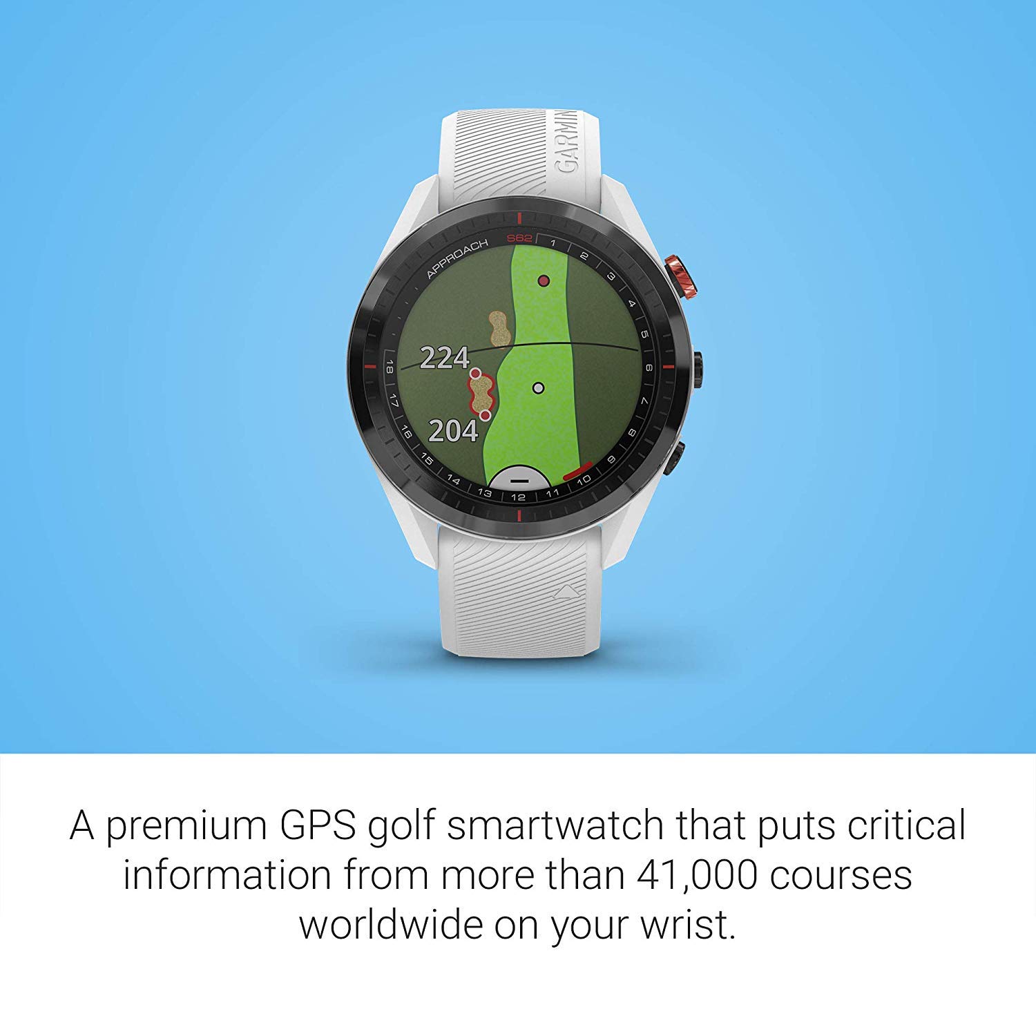 Amazon.com: Garmin Approach S62, Premium Golf GPS Watch, Built-in