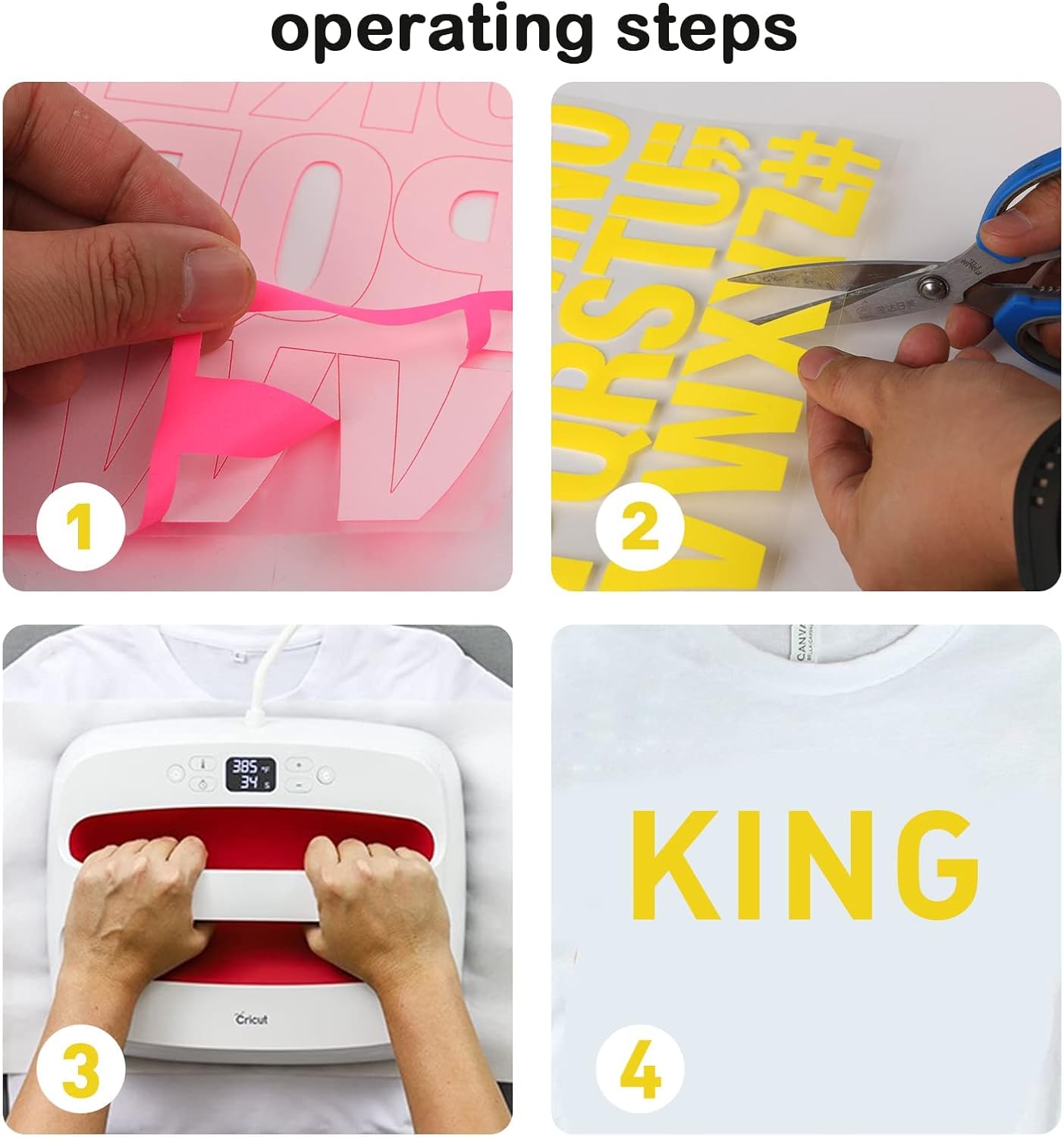 DoreenBow 3D Puff Iron on Letters for Clothing Glow in The Dark Heat Transfer Letters Alphabet Applique Patches Adhesive Letters for Clothing T-Shirt