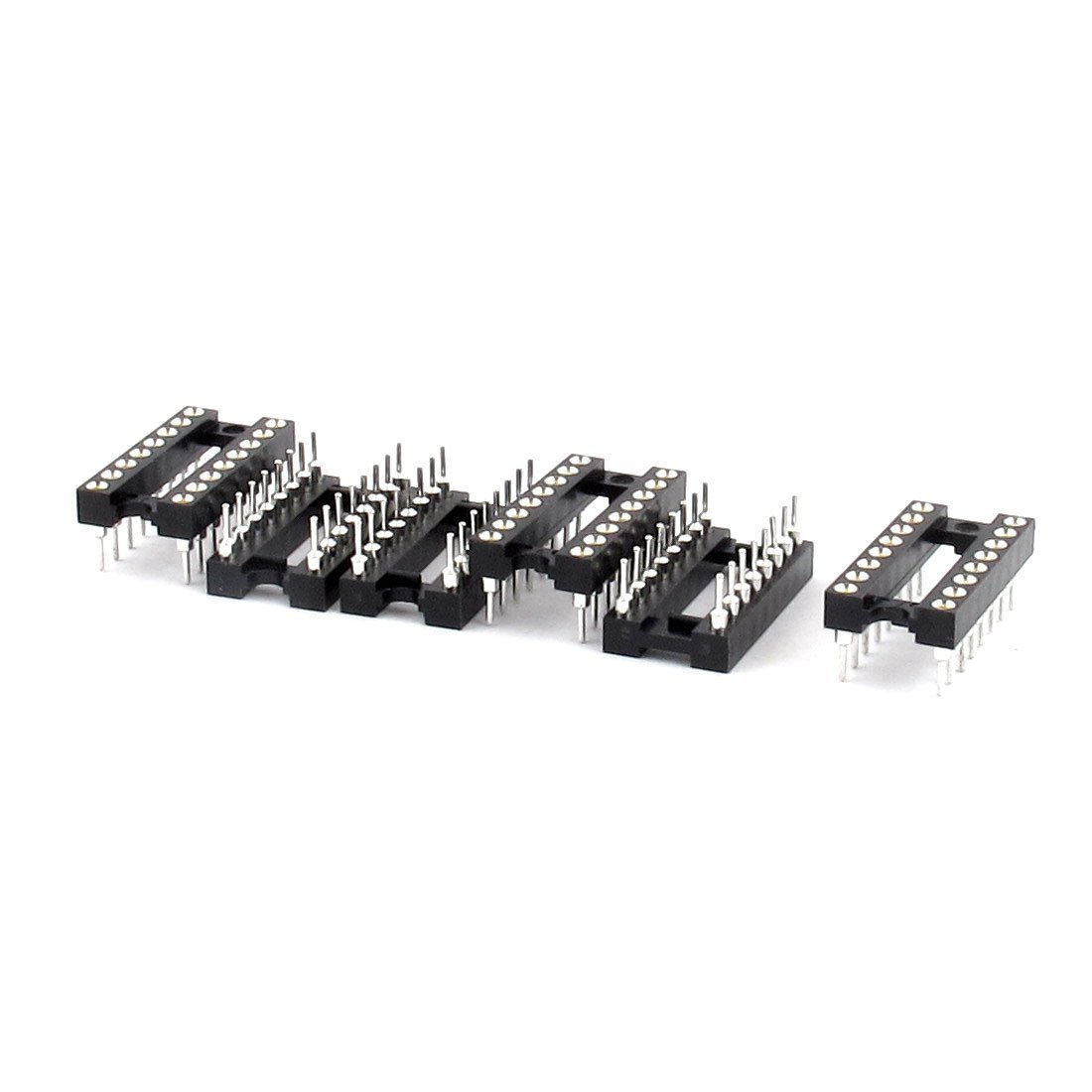 10x DIP16 IC Sockets – 16-polig, 2,54 Mm Pitch, Lötbar, Für Elektronik-Projekte