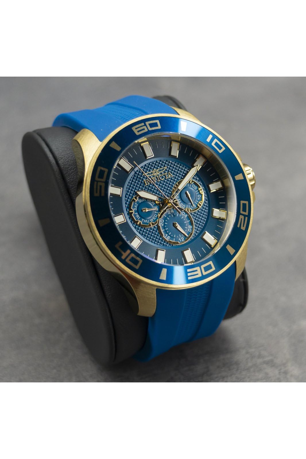 Invicta Mens Pro Diver Quartz Watch, Blue, 28002