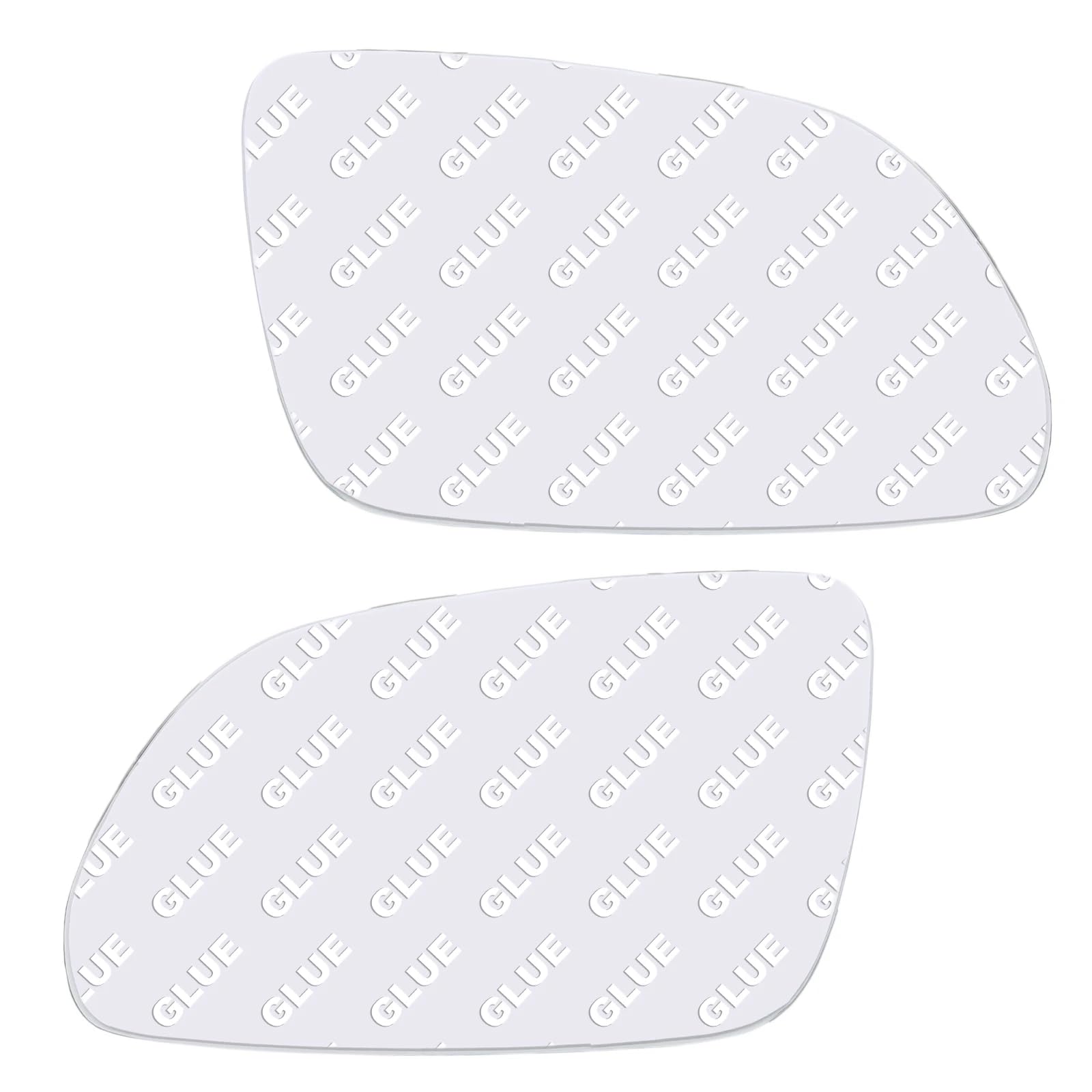 ELNas Cristal Espejo Retrovisor Calefactable para VW Polo Mk4 9N3 Facelift 2005-2009 | Vidrio Lateral Gran Angular | Antivaho y Antideslumbrante | Repuesto Retrovisor,Right