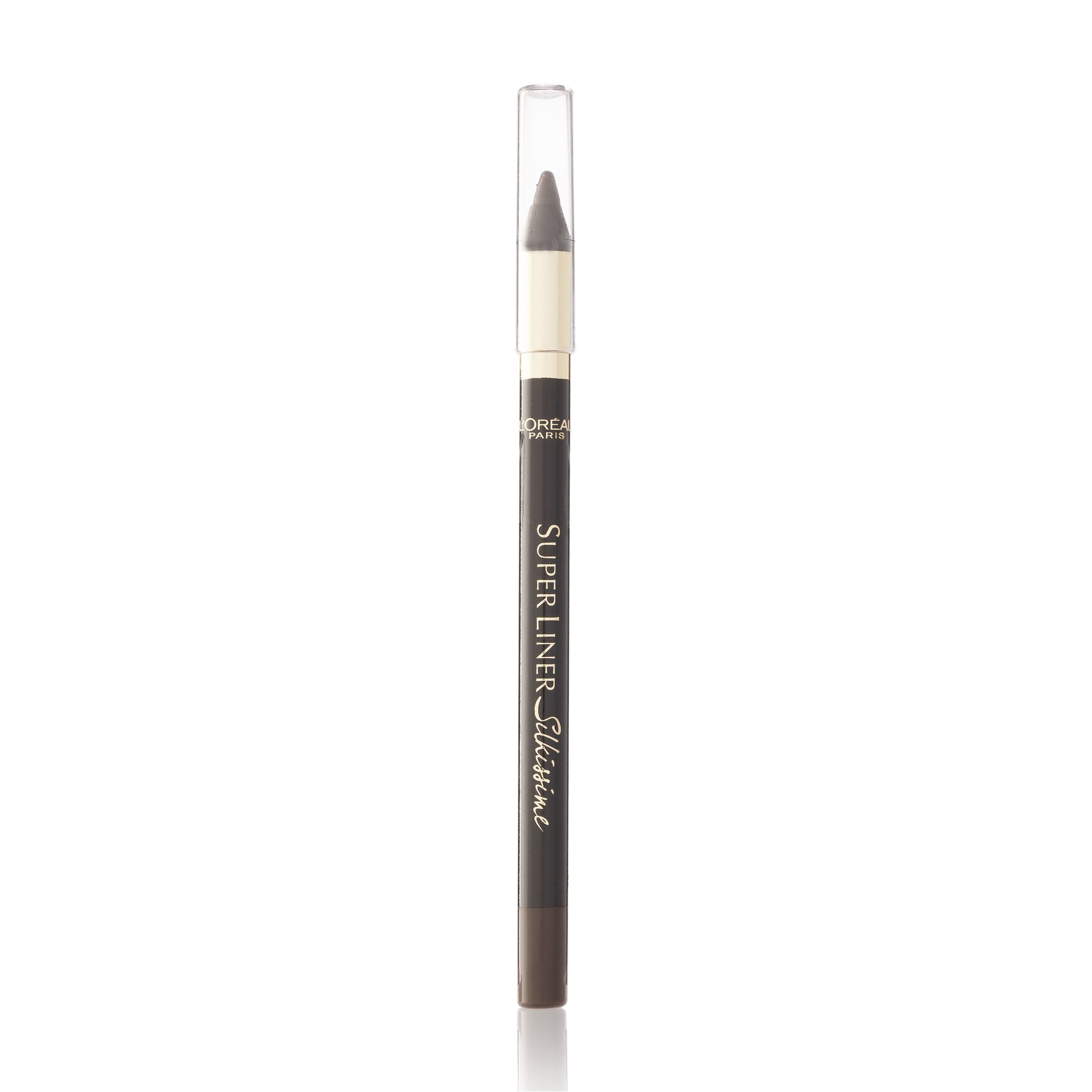 L'Oreal Super Liner Silkissme Silky and Shiny Waterproof Eyeliner Pencil, 02 Brown Temptation - Image 2