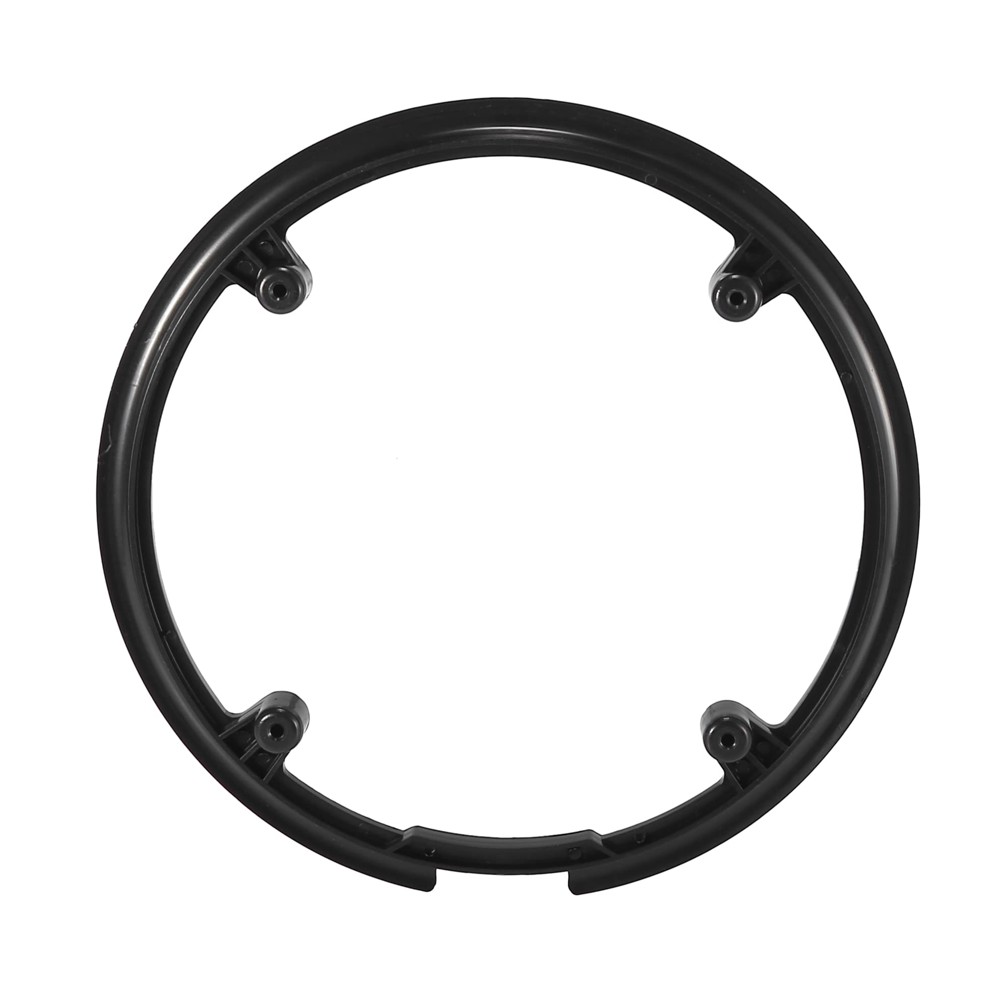X AUTOHAUX Osłona koła łańcucha, 42 zęby, czarna, 1 szt. rower tworzywo sztuczne | Podział 10 cm, 4 otwory, 1,3 x 18,5 cm, do rowerów górskich, wyścigowych
