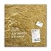 Produktbild SIGEL GL262 Premium Glas-Magnettafel 48 x 48 cm Motiv Metallic-Gold hochglänzend, TÜV geprüft, einfache Montage, Artverum