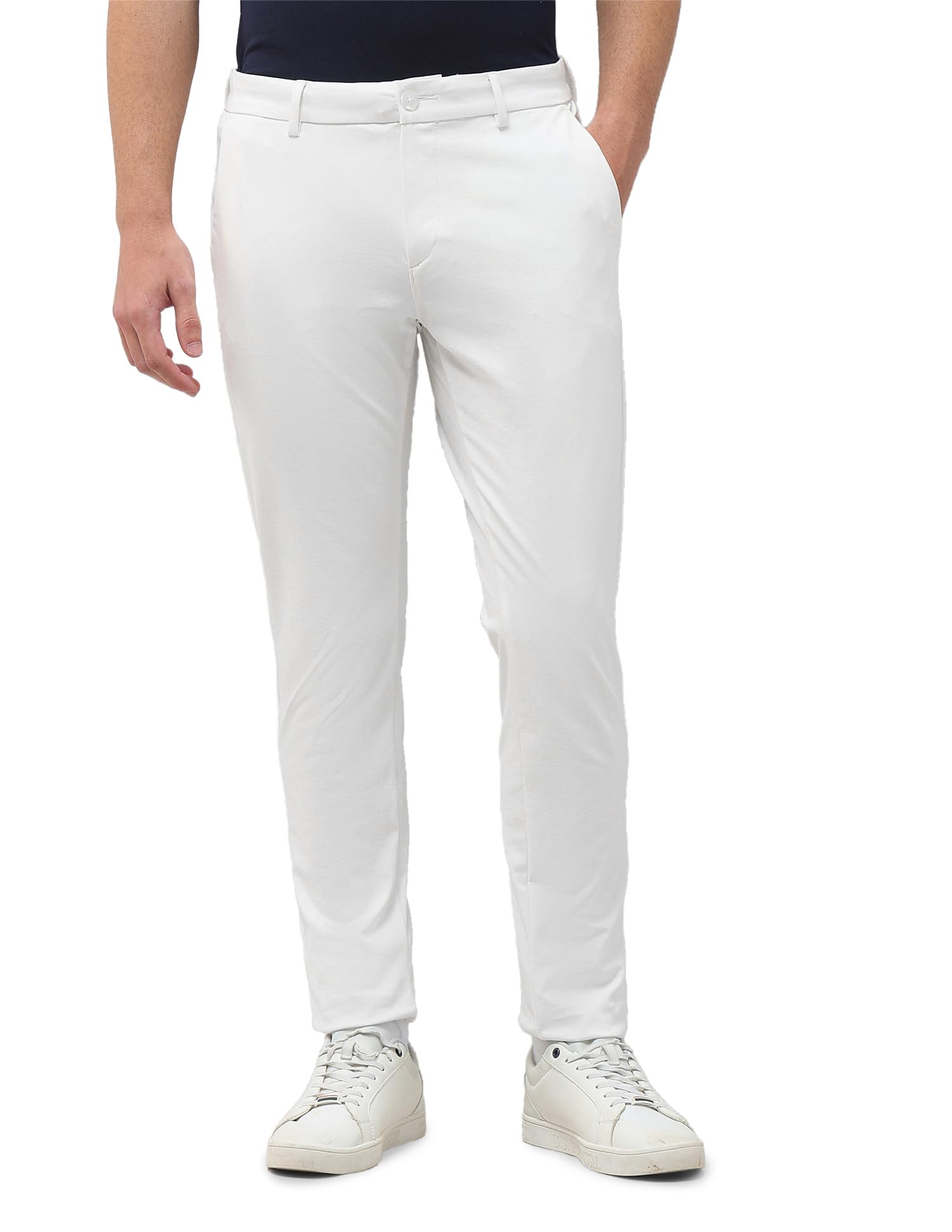 u.s. polo assn. U.S.Polo Association Knitted Austin Slim Fit Trousers-picture-55