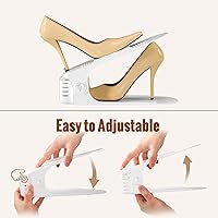 Vista 5 de Neprock Organizador de Ranuras para Zapatos para Closet, Estante para Zapatos Organizador De Zapatos para Organización de Closet, Organizador