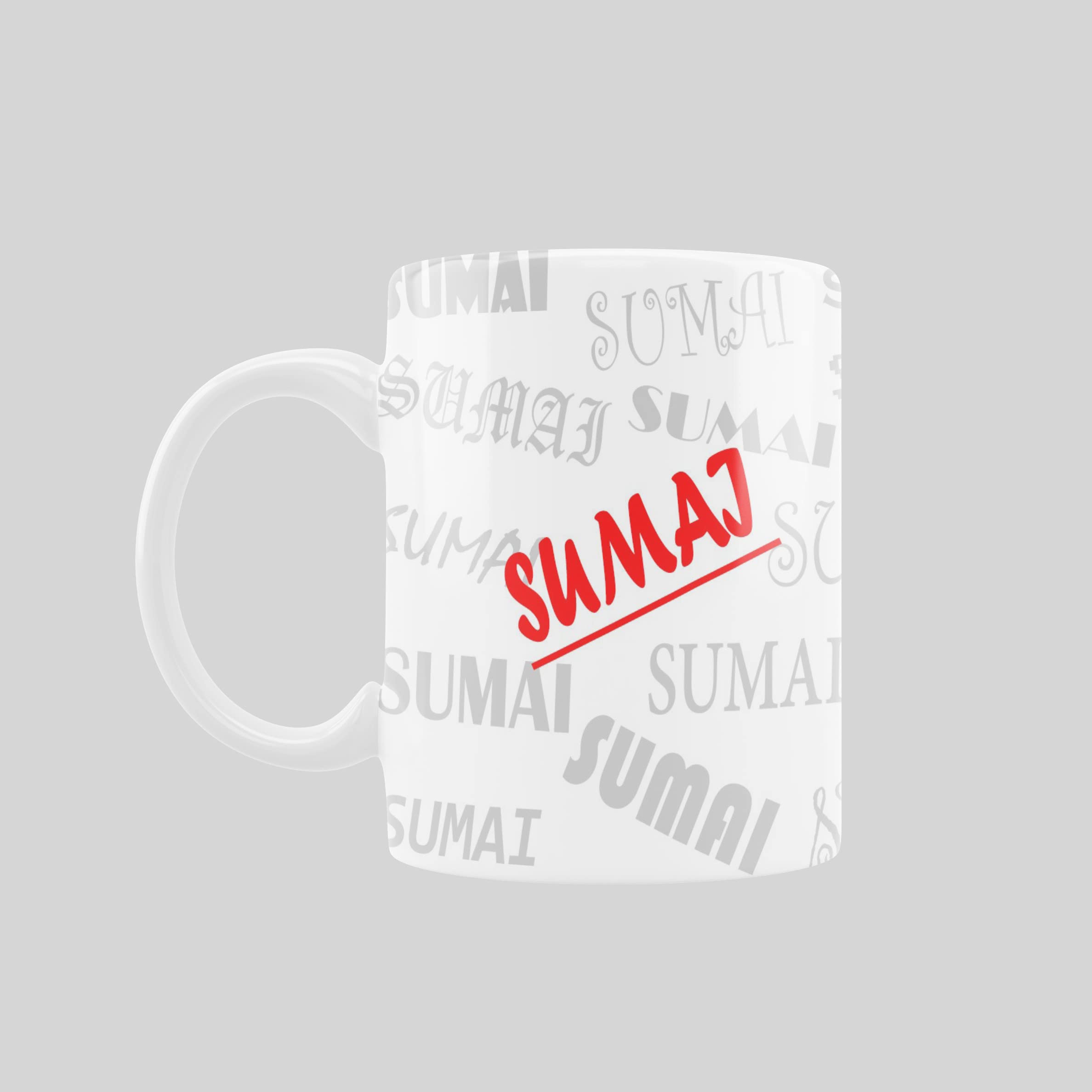 Mist-5 Designer Printed Coffee Mug with Heavy Duty Handle 11oz Ceramic Personalised Gift Mugs Cup [Microwave Safe & Dishwasher Proof ] - SUMAI