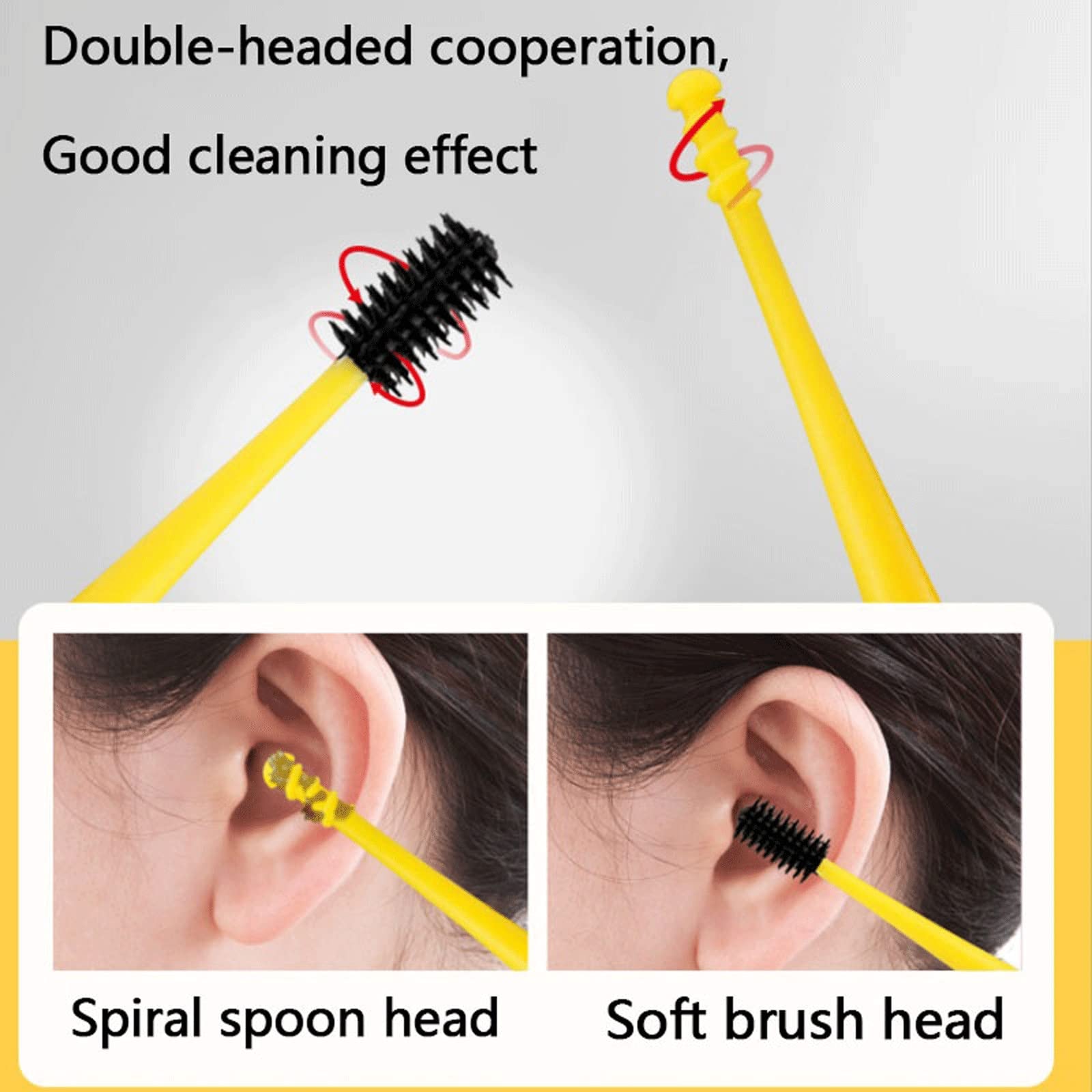 Prodotti per la rimozione del cerume Earpick Raccoglitore per la rimozione del cerume Pulitore per Le Orecchie Pinzetta per Le Orecchie STR