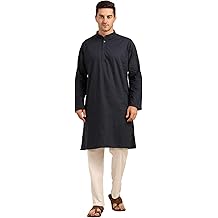 Men&rsquo;s Cotton Kurta Pajama Set for Men | Ethnic Wear &amp; Yoga Meditation Outfit | Festive, Casual &amp; Daily Wear