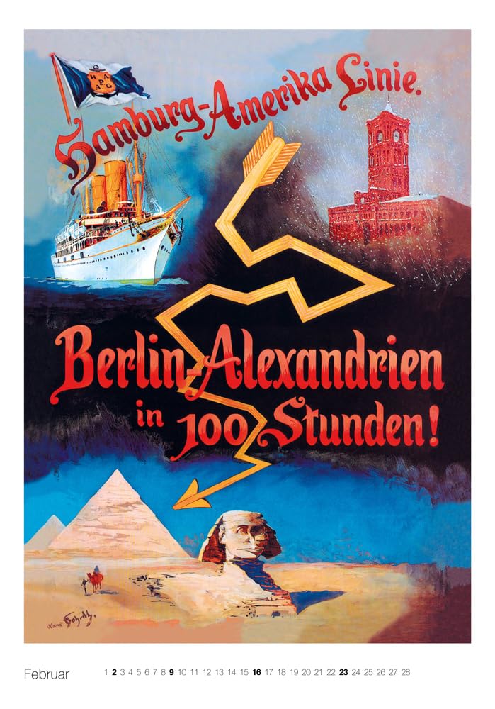 Historische Schiffsplakate 2025