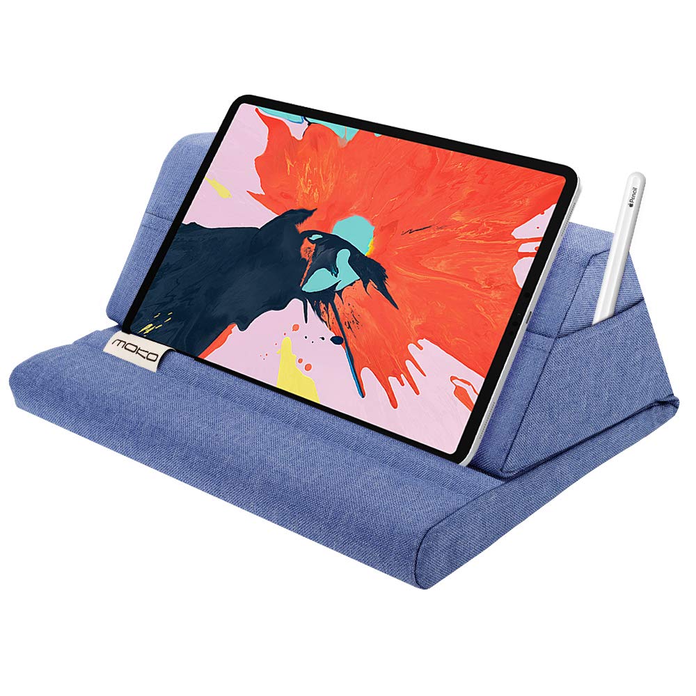 MoKo Tablet Pillow Stand Soft Bed Pillow Holder Xmas Gift for up to 11 Pad Fits iPad 10