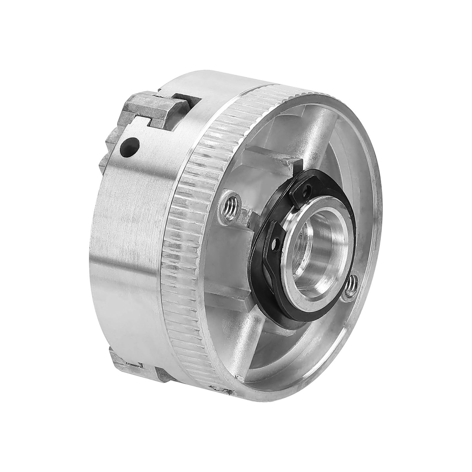 Mandril de torno, 3 mandíbulas/4 mandíbulas, perno de montaje autocentrado Manual for molienda, fresadora y torneado, eje de conexión de 3,17mm/5mm/8mm Mandril de torno de madera, escenarios de uso mú