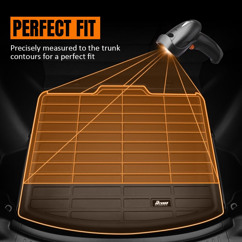 Escape All-Weather Cargo Liner For 2020-2025 Ford Escape - 3D Waterproof Trunk Tray Mat (Not Hybrid)