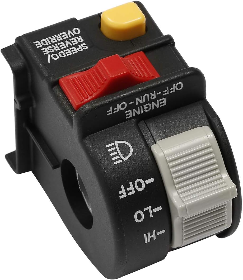 Handlebar Headlight Switch Hi/Lo/Off Beam Light/Kill/Stop | for 2001-2005 Polaris Sportsman 400 500 700 Magnum 325 330 Scrambler Xpedition Trail Boss ATP | Replaces# 4010591, 4010560, 4010422