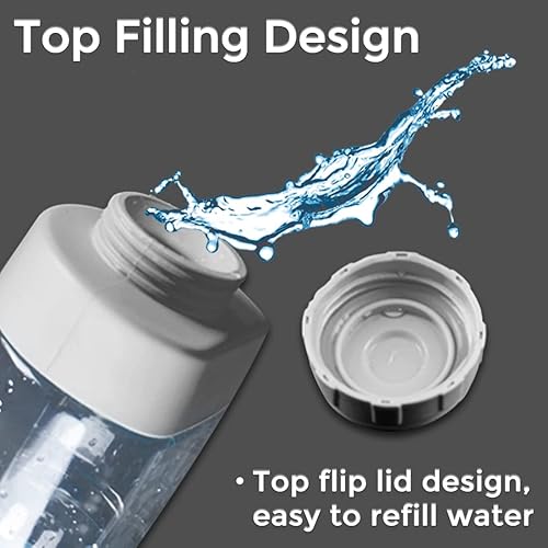 Miniatura 4 de Dispensador de agua para perros para jaula a prueba de fugas, botella de agua de alimentación automática para perros y conejos Diámetro de la