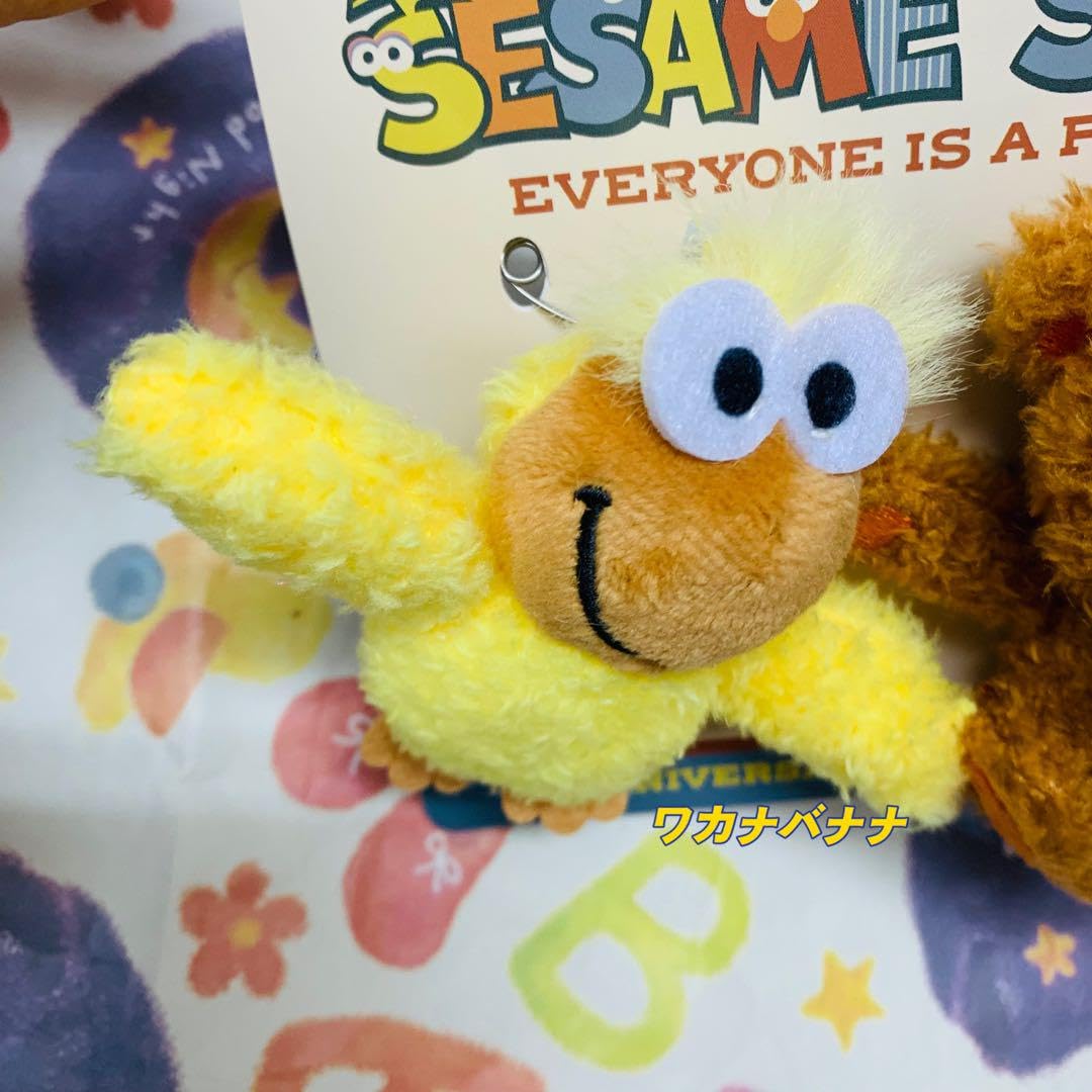Amazon.co.jp: ユニバ USJ セサミストリート ぬいぐるみバッジ