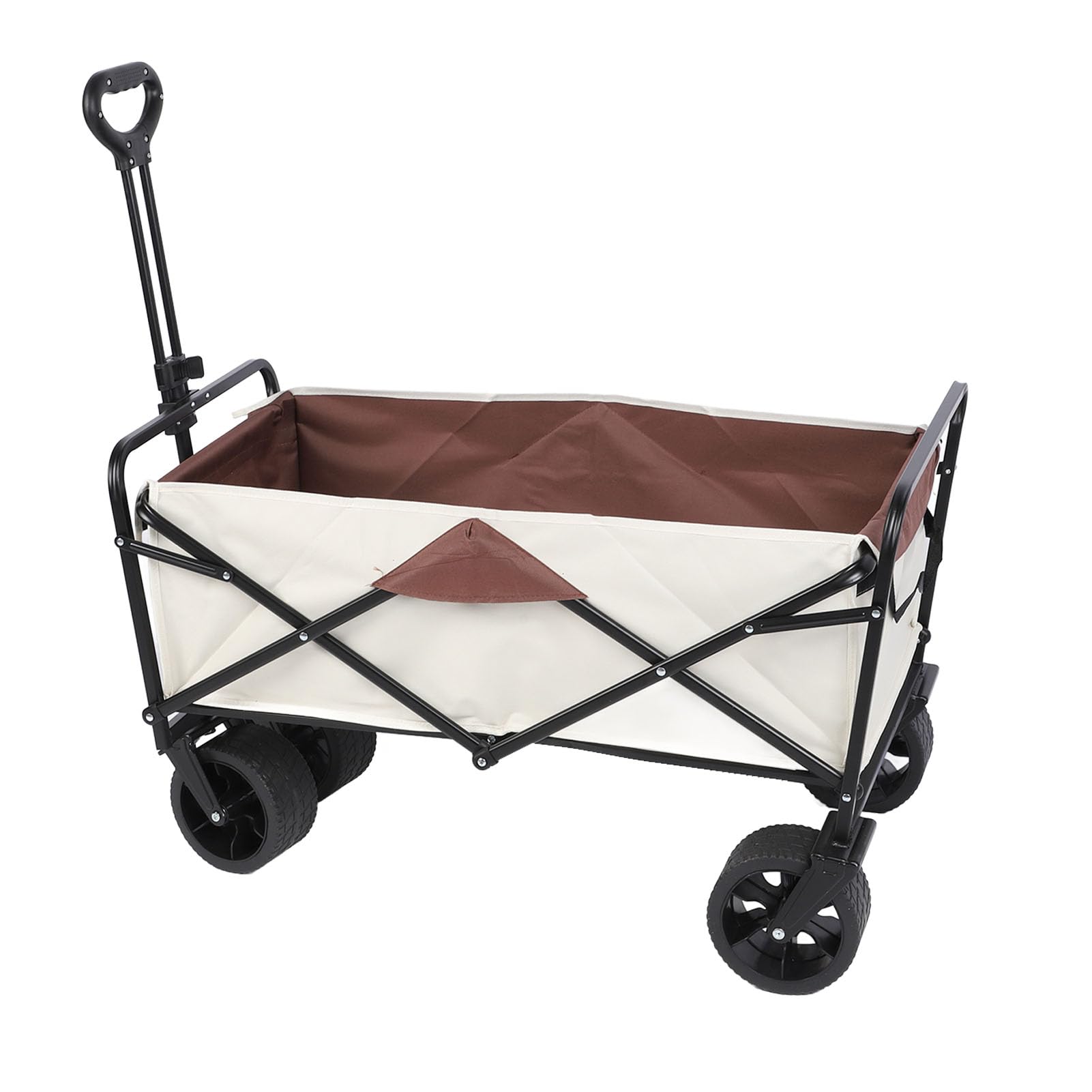 Bewinner Carrello da Campeggio Pieghevole 150L, Capacità 250kg, Carrello