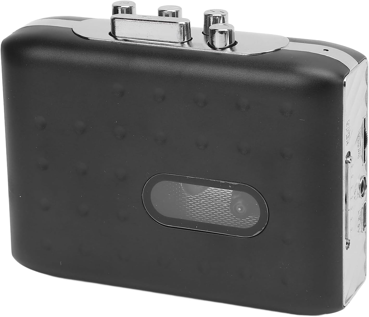 Portable Cassette Tape Recorder Player, USB C Cassette to MP3 Converter with Headphone Jack, Built in Microphone, for Tape Conversion via USB Connection