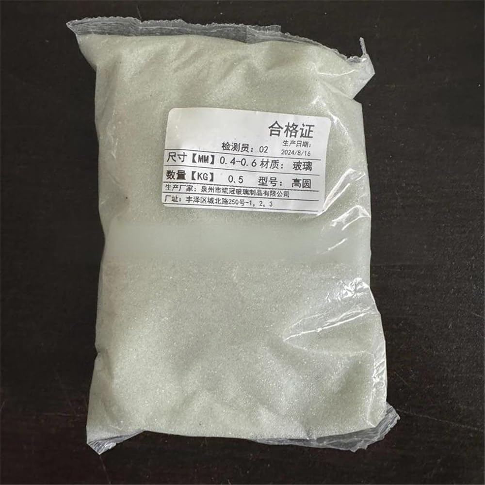 Vetreria da laboratorio Microsfere da laboratorio da 500 g/sacchetto Mini perle da laboratorio for esperimenti(2.5mm 500g)