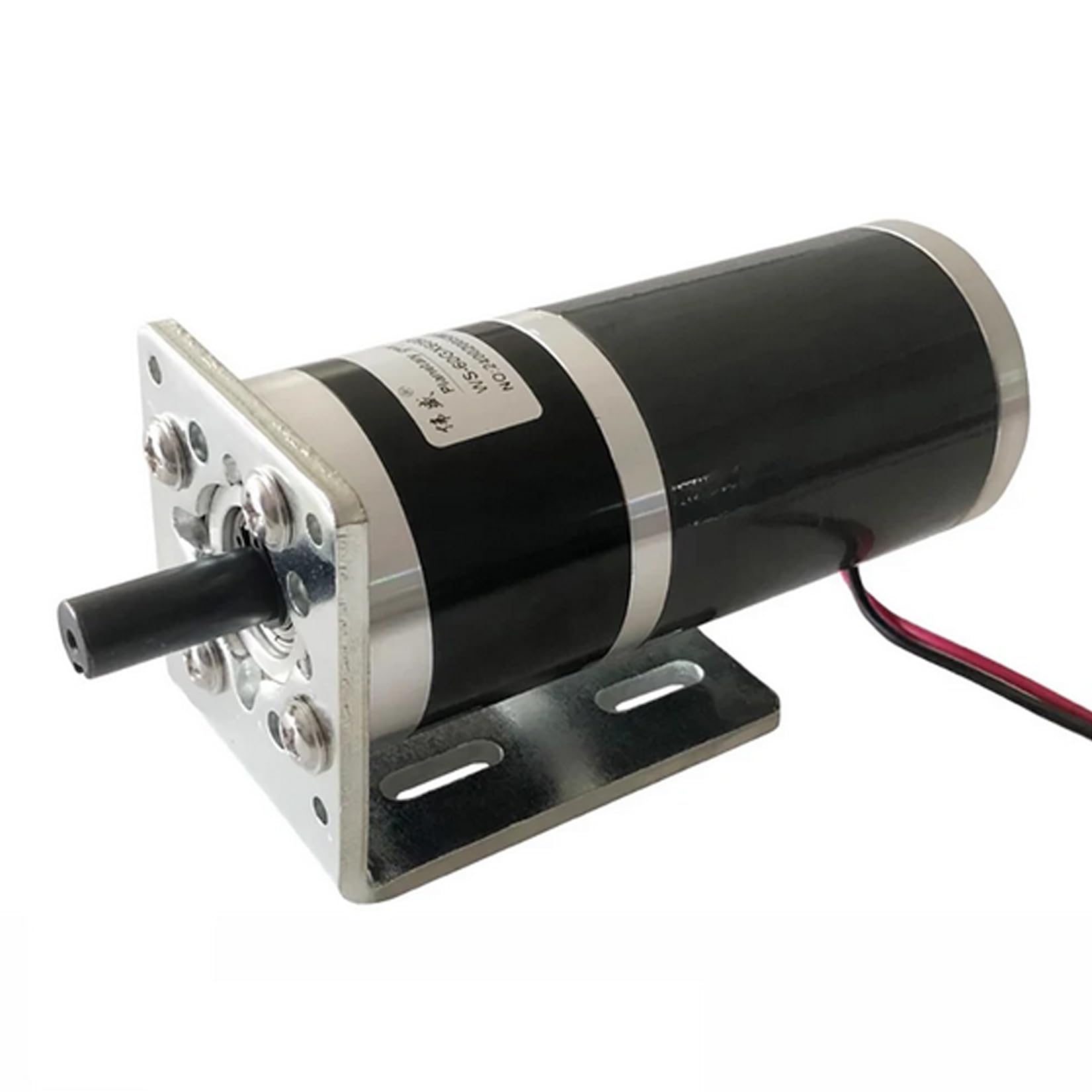 LeTkingok DC 12V/24V Planetary Gear Motor High Torque Mini Speed Adjustable Motor 12MM Output Shaft 5-980RPM Optional 84W WS-60GX6092R (DC 24V, 685RPM)
