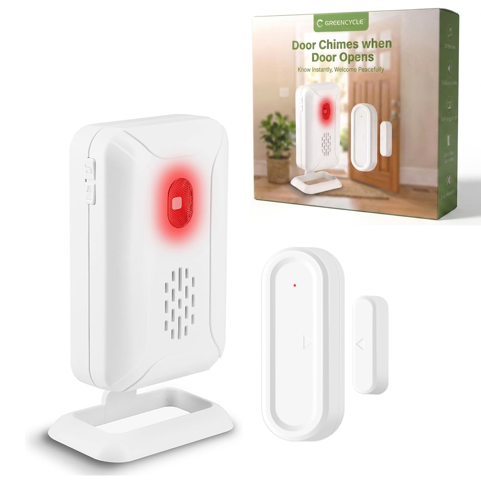 GreenCycle Door Chimes when Door Opens