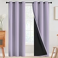 Vista 96 de SimpleHome - Cortinas opacas 100% para recámara, cortinas de ventana con ojales beige, con aislamiento térmico, cortinas de oscurecimiento