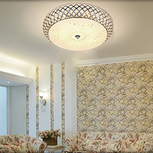 Plafonnier chambre à coucher argenté pour un éclairage doux - 2