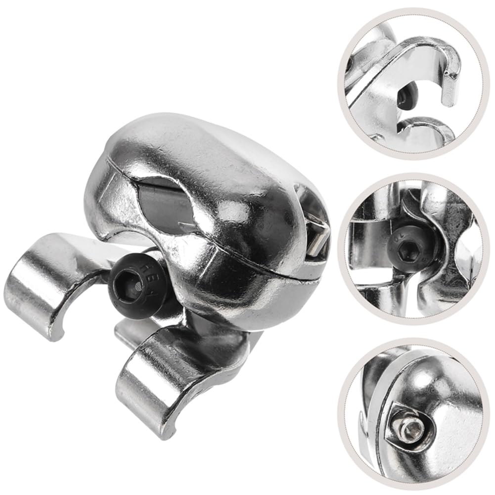 Soporte para tambor con brazo para platillos de metal, accesorio para tubo, abrazadera de barra de instrumentos, fácil de instalar