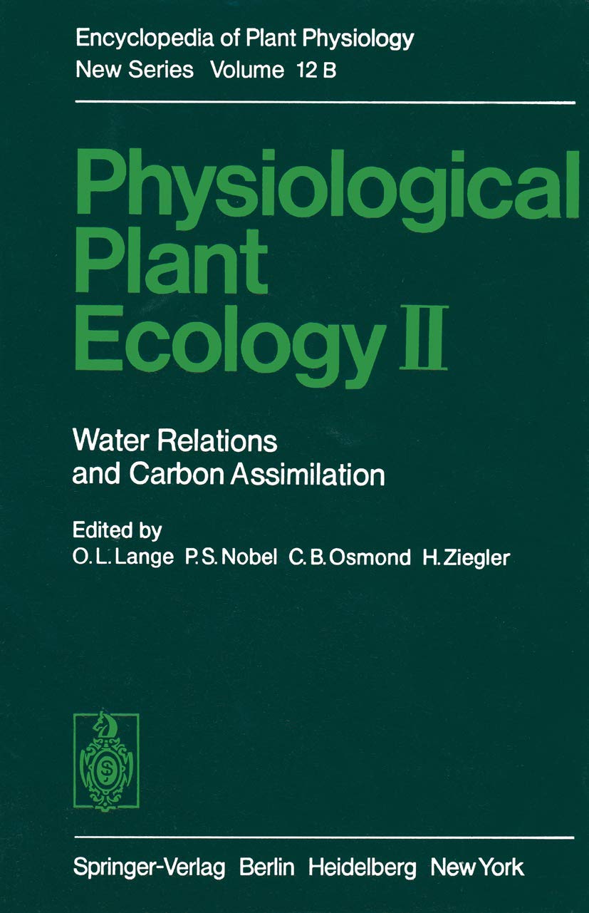 Amazon | Physiological Plant Ecology II: Water Relations and