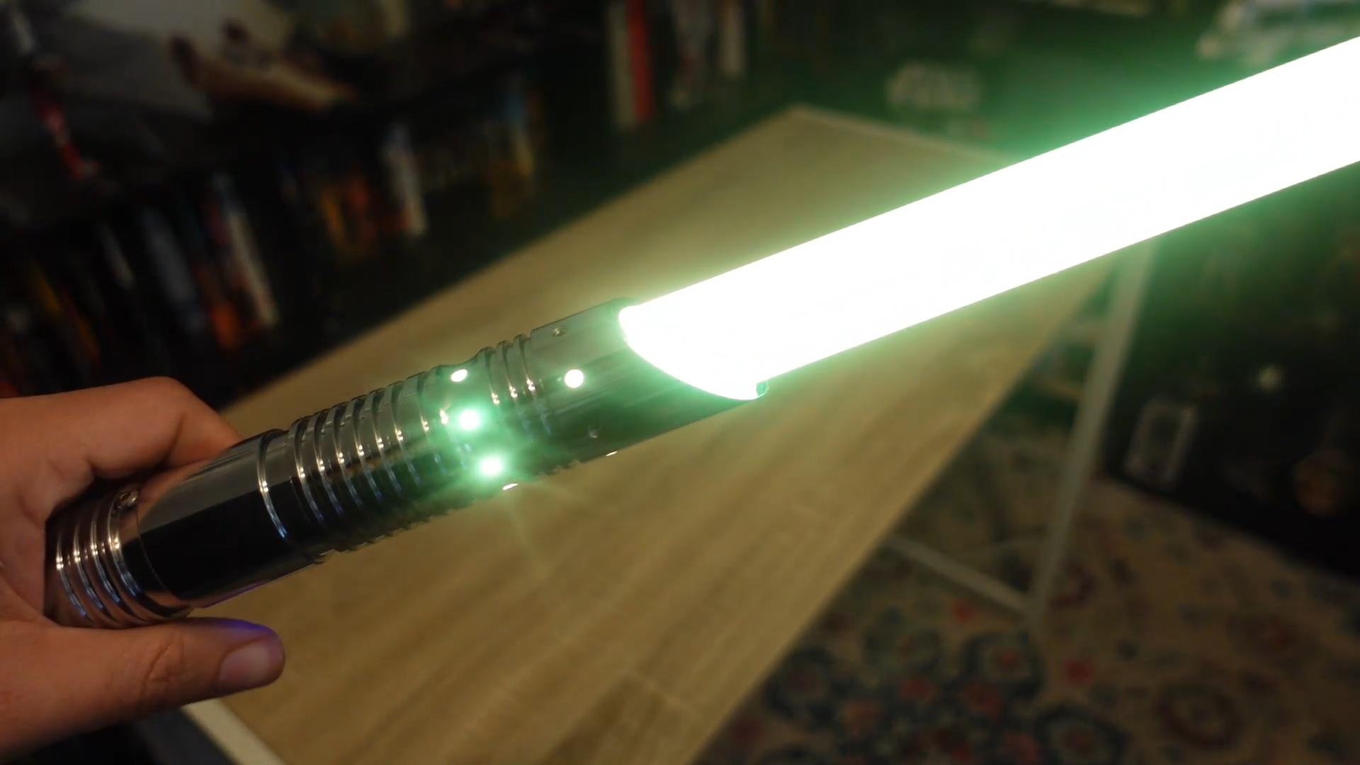 Showcasing Ciel Tan Force FX RGB Light Saber on Amazon Live