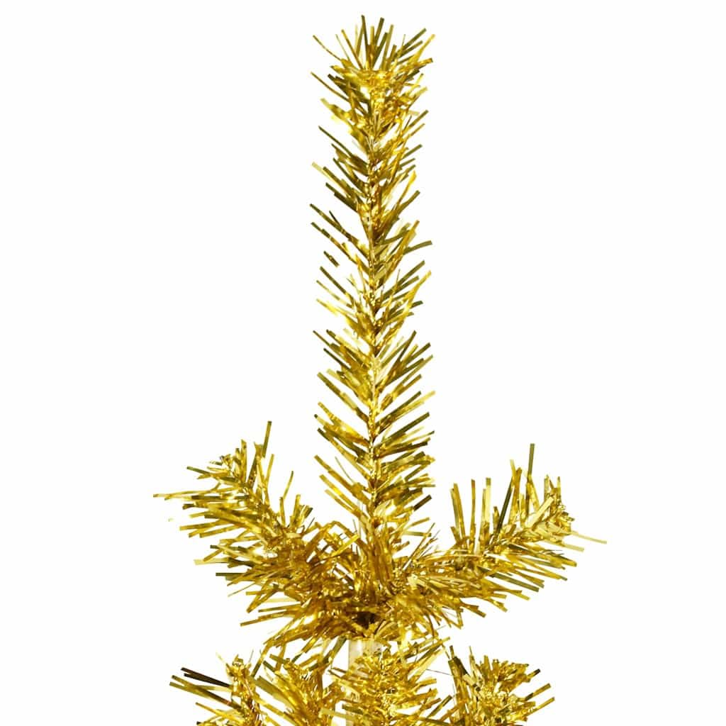 Árbol de Navidad artificial de 240 cm, PVC, ahorro de espacio, reutilizable, para decoración festiva
