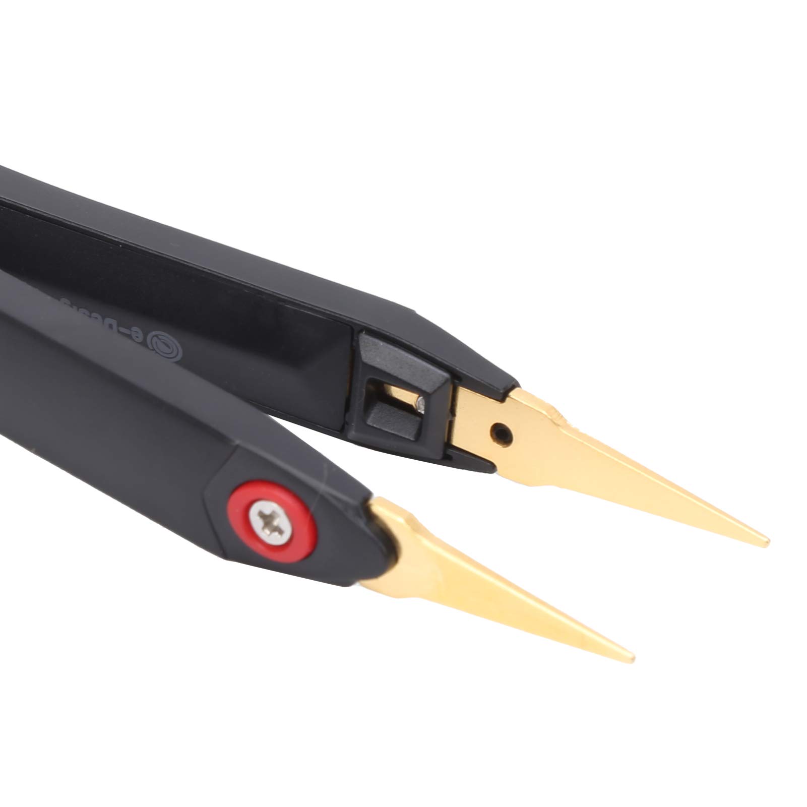YWBL-WH Pinzas Digitales, Mini Pinzas Digitales con Función de Medición Magnética, Herramientas Ajustables de 360 ​​grados para Estaciones de Soldadura y Electrónica