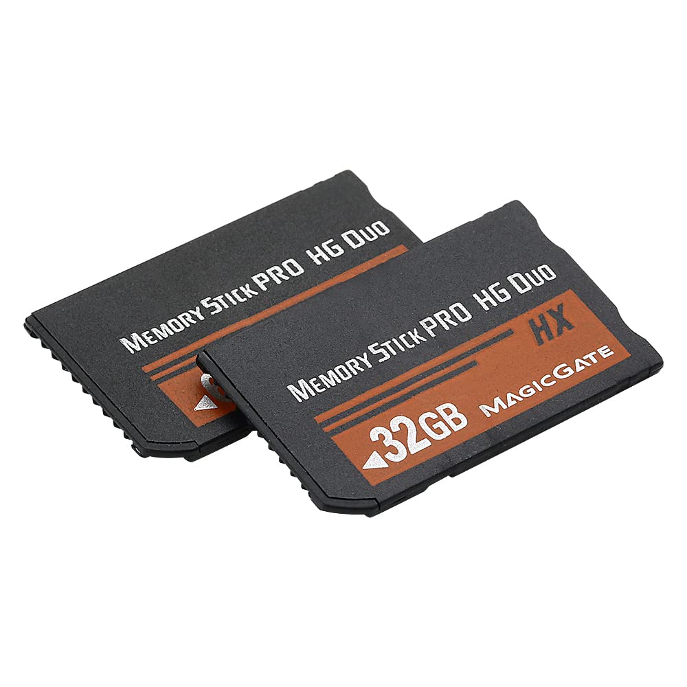 MemoryStick Pro-HG Duo Carte mémoire PSP compatible avec appareil photo Sony PSP1000 2000 3000 32 Go