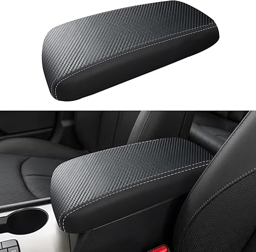 Funda para reposabrazos de consola central de automóvil para Kia Optima 2016 2017 2018 2019 2020 de cuero antiarañazos para reposabrazos central,