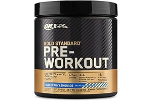 Optimum Nutrition Gold Standard Pre-Workout, Keto Friendly, Blueberry Lemonade