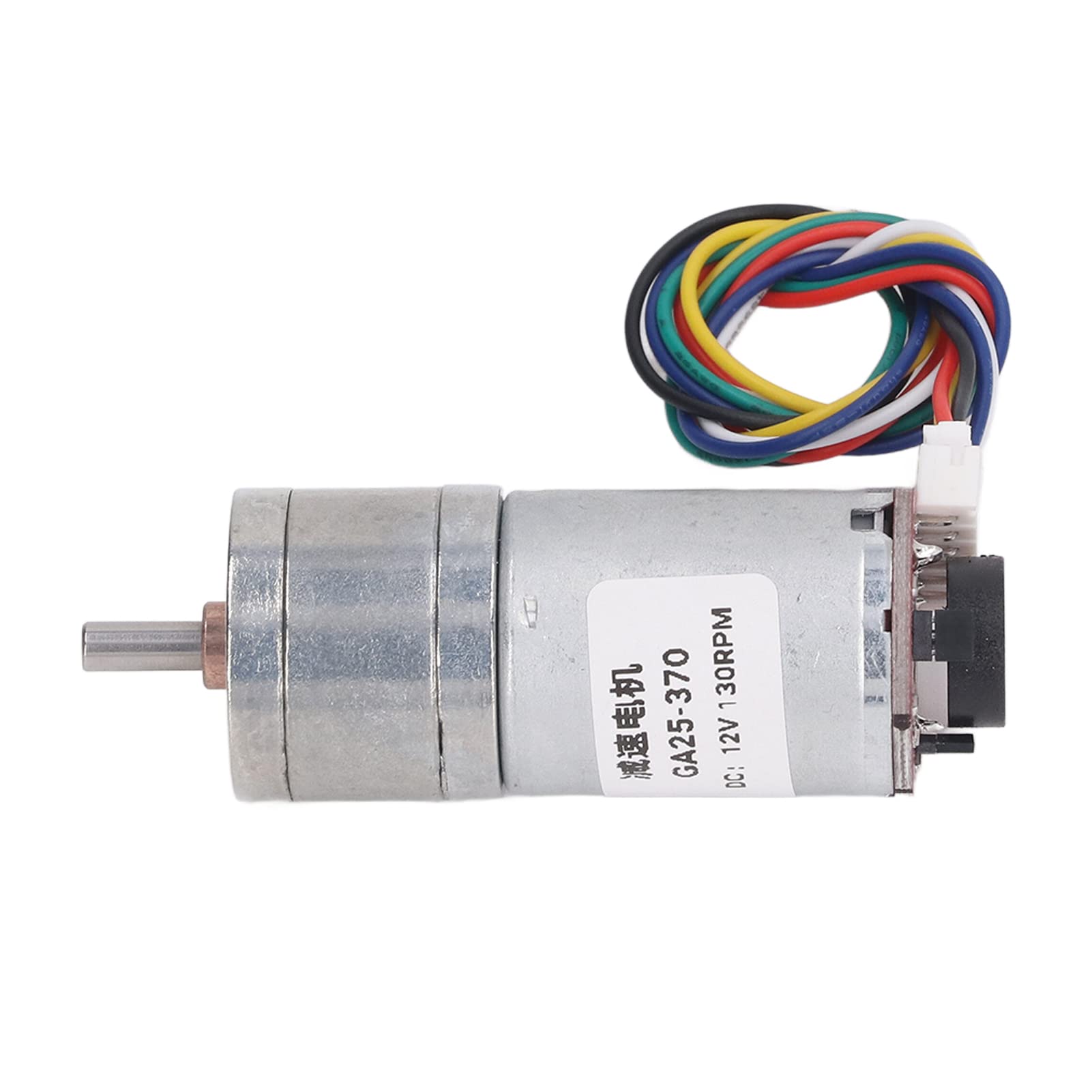 Domary Metalowy Silnik Przekładniowy 12 V 130 Obr./min GA25-370 Reduktor