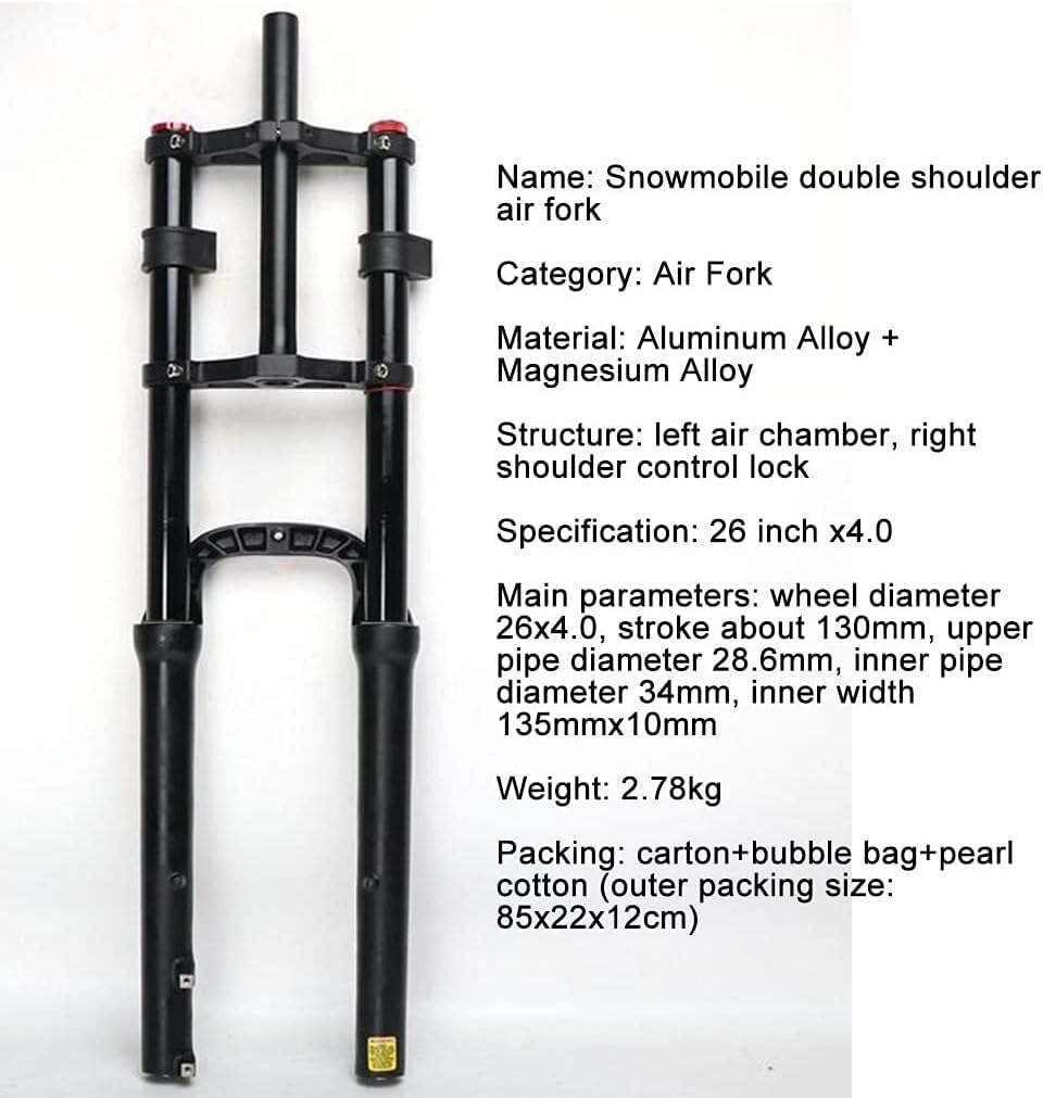 MTB用ダブルクラウンフォーク Amazon.co.jp: HSQMA ダウンヒル マウンテンバイク