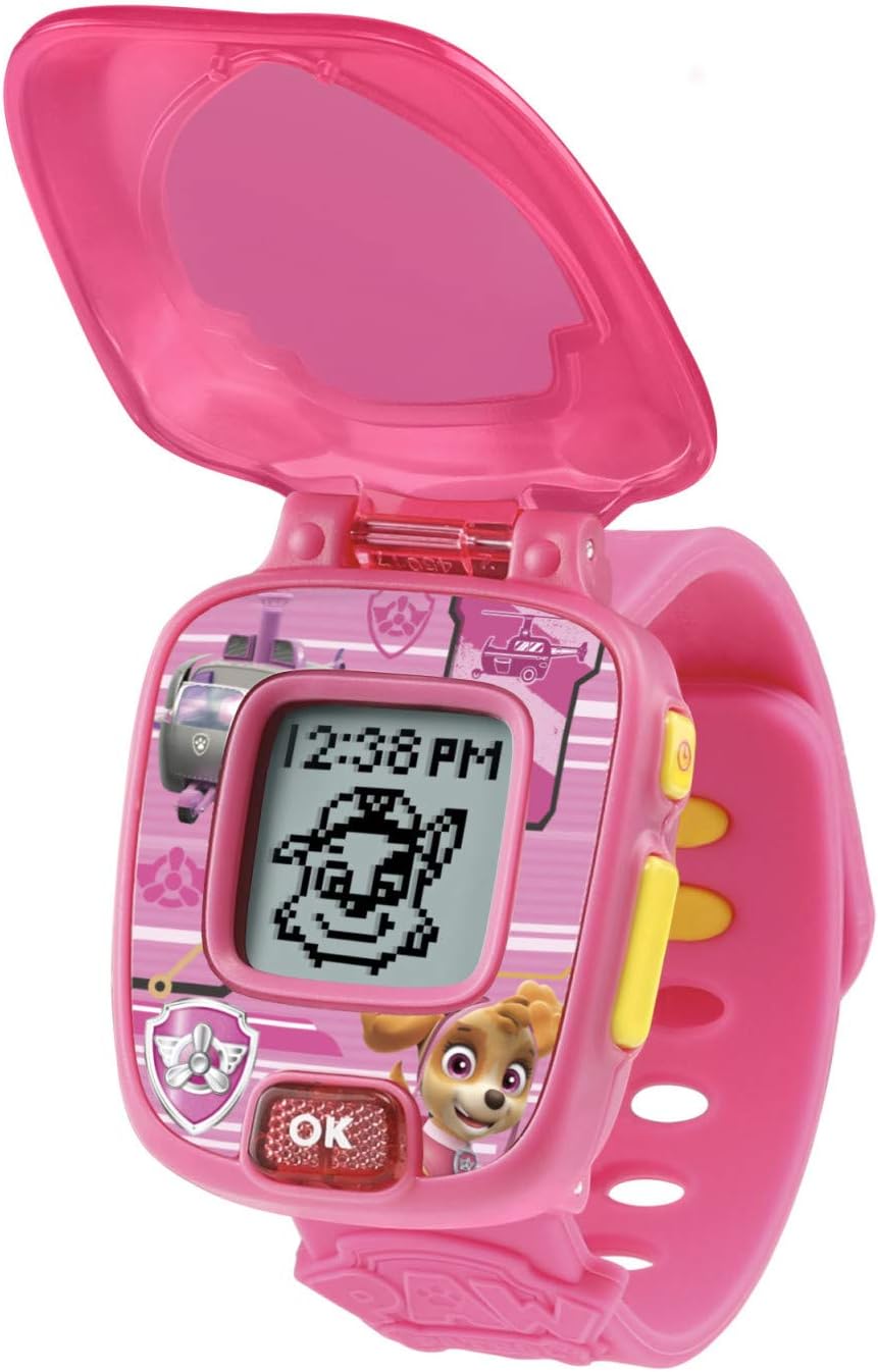 VTech Paw Patrol Skye Learning Watch, Pink- Multi Color, Kid
