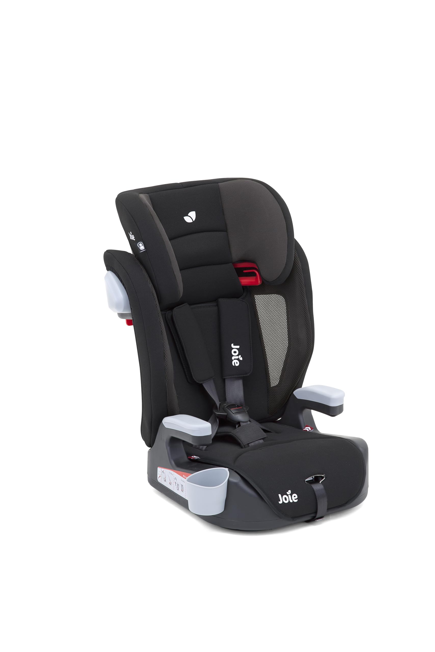 Joie Elevate Group 1/2/3 R44 Forward Facing Car Seat, 1 to 12 Years, 9-36 kg, Two Tone Black