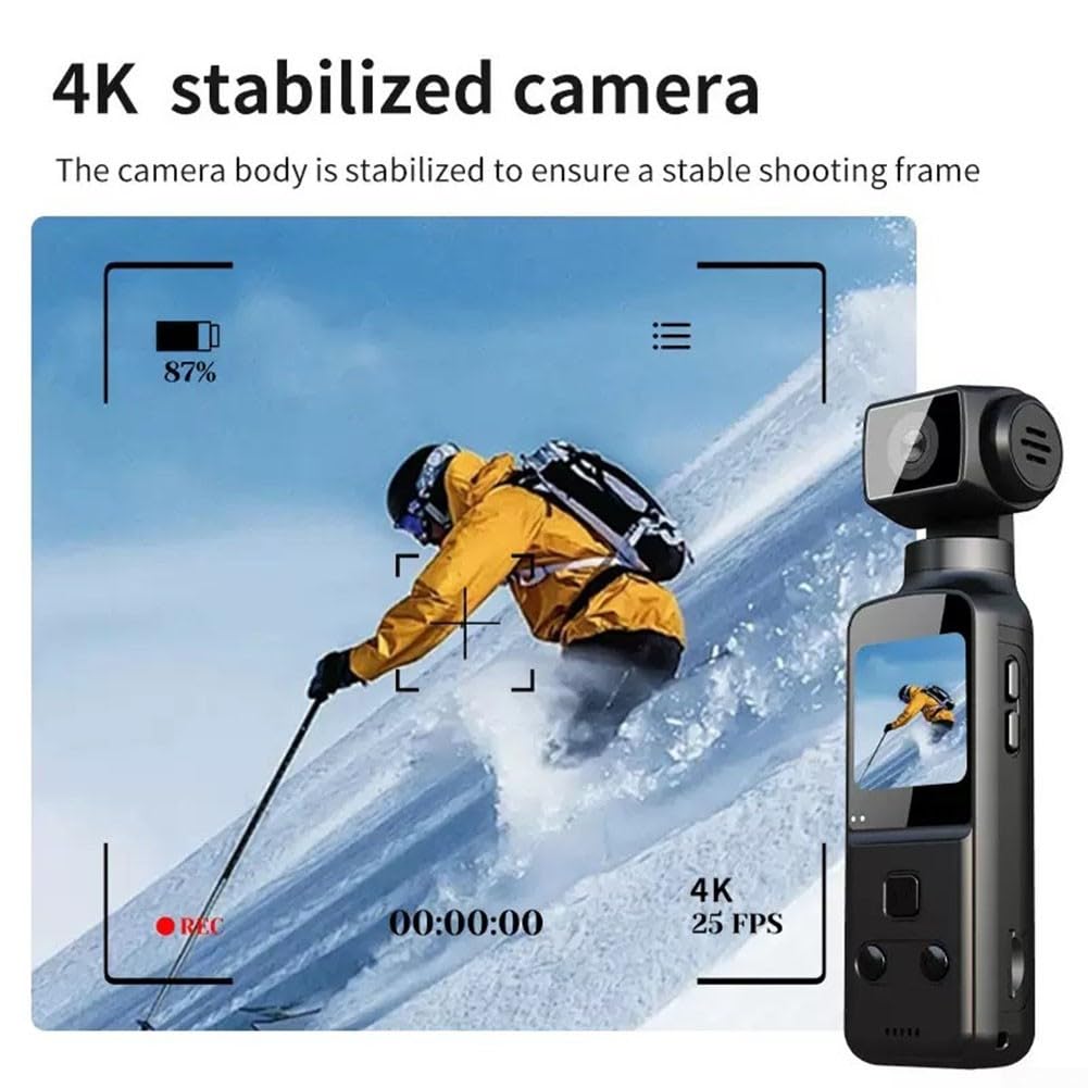 ABS per mini Action Cam 4K HD 270° ABS per mini Action Cam 4K