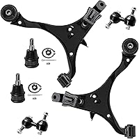 Vista 11 de Detroit Axle - Kit de suspensión delantera RWD para Chrysler 300 Dodge Challenger Charger Magnum, brazos de control superior con barras