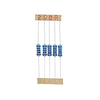 Vista 131 de 100PCS 1 vatios 1W 0R1 0.1 ohmios 1% resistencia de película metálica