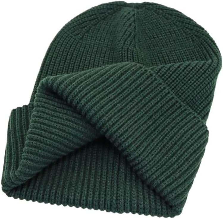 Soft Nylon Woolen Cap for Women Warm Outdoor Travel Knitted Caps