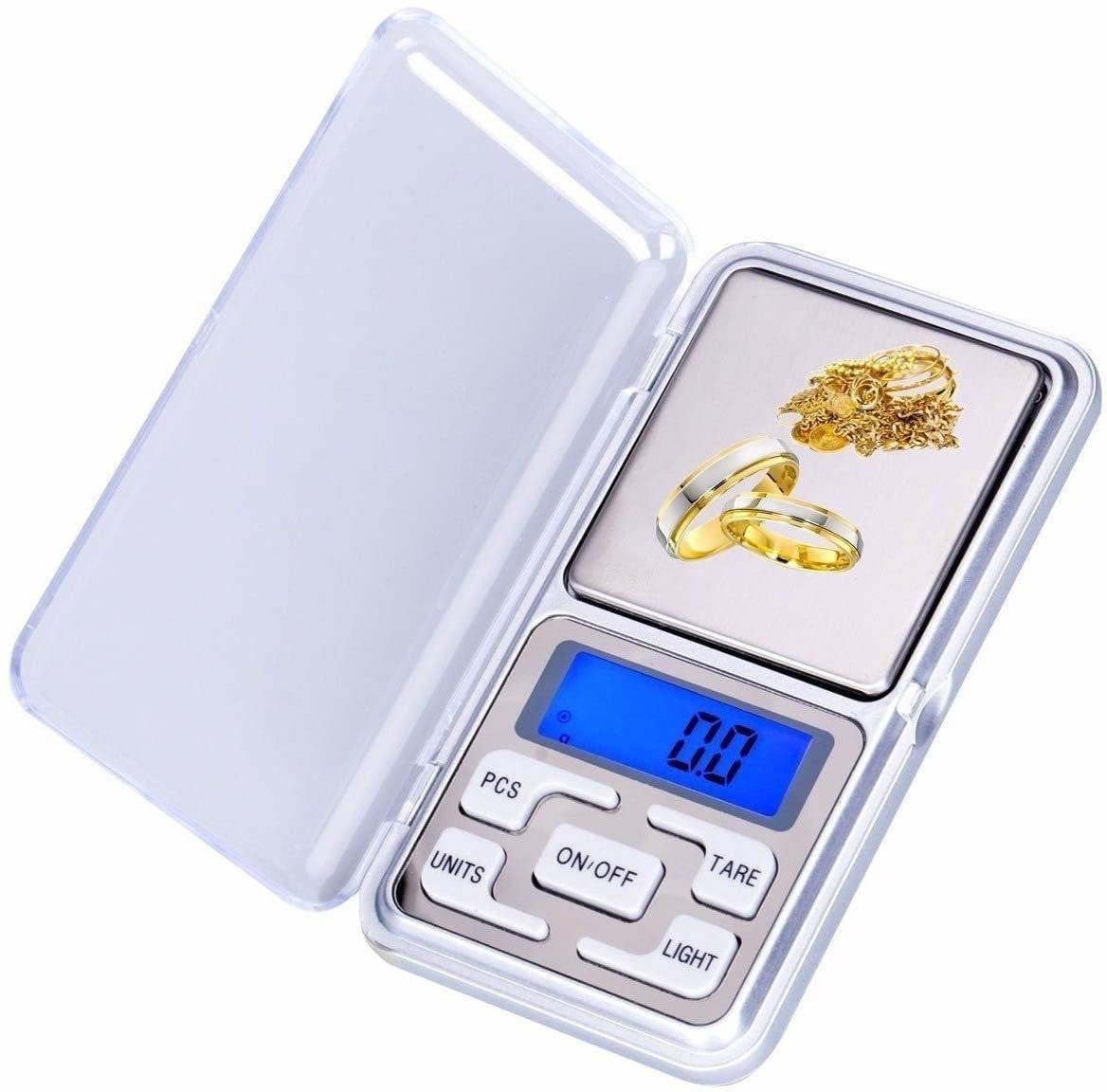 Digital Mini Pocket Weight Scale For Jewellery And Kitchen, 500G/0.01G High Precision Small Weighing Machine With Lcd Display, Portable Gold Weighing Scale With Tare Function Protective Cover-image-30