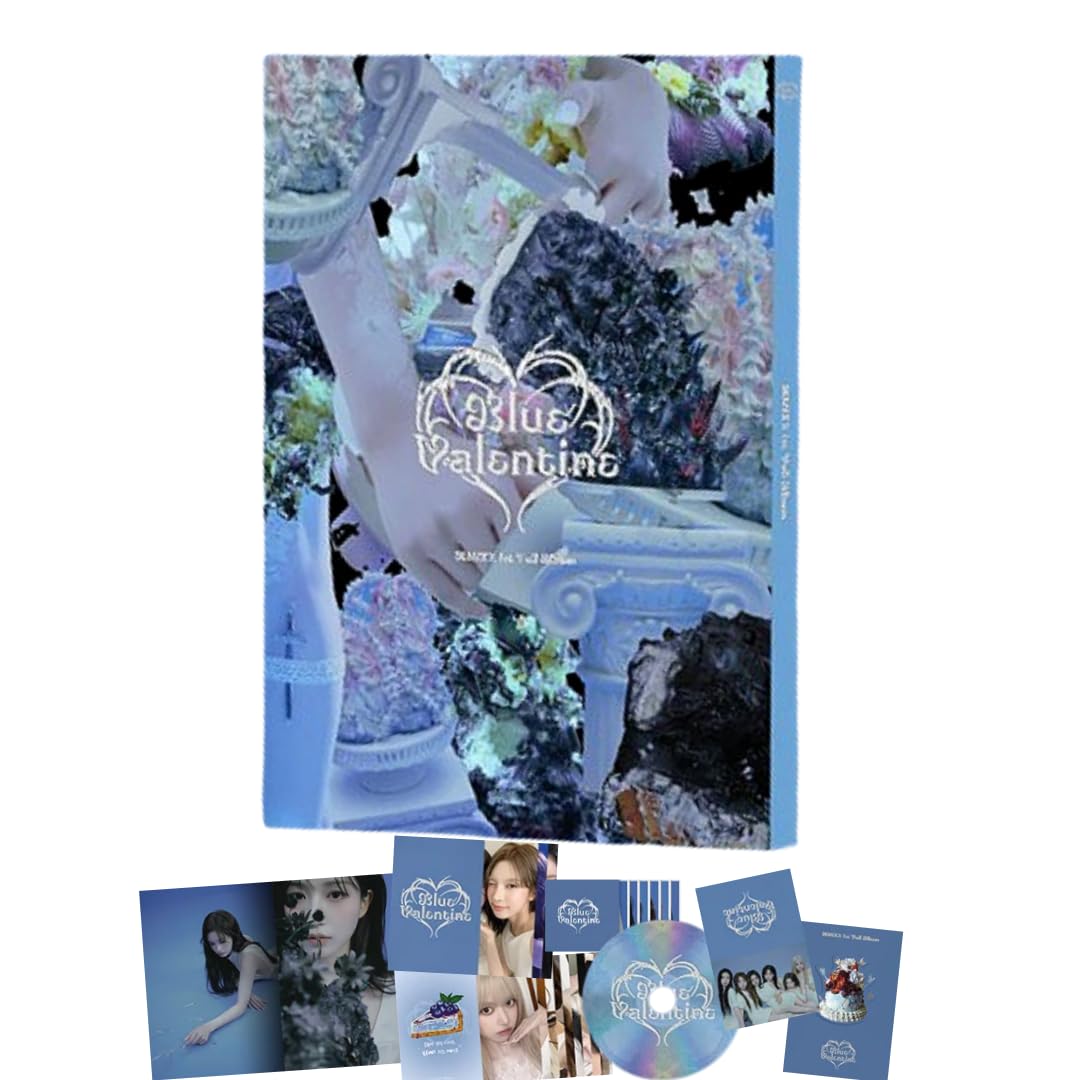 Amazon.com: NMIXX Blue Valentine 1st Full Album [Blue Ver